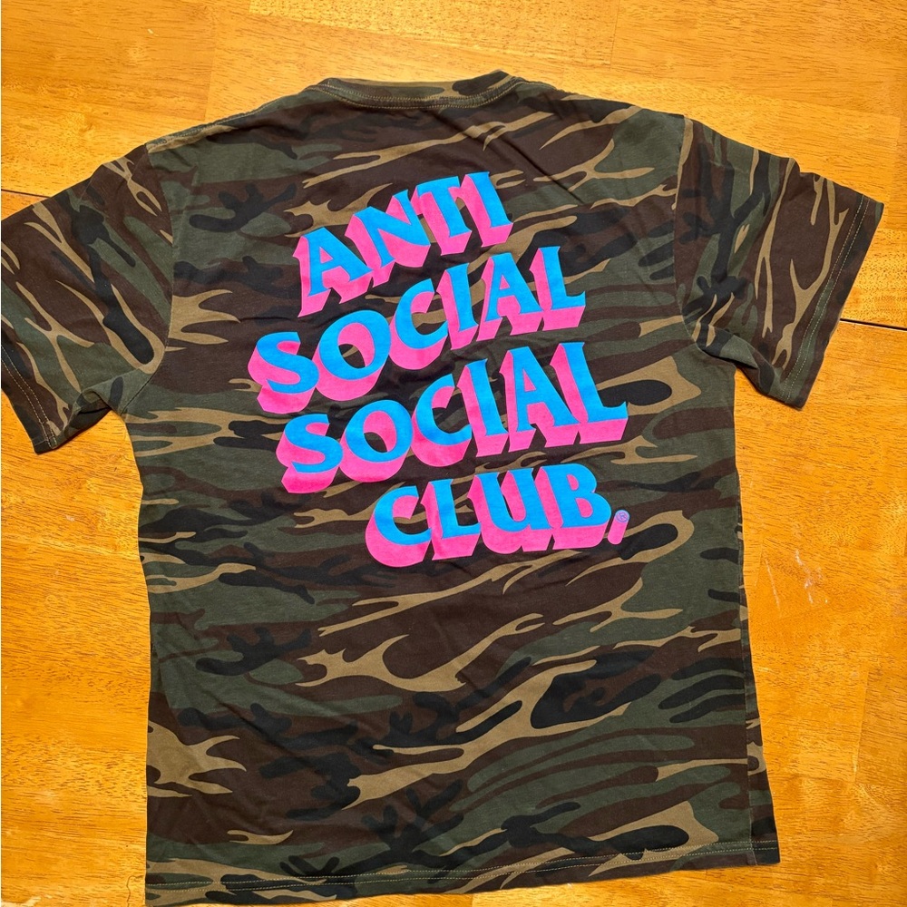 Anti Social Social Club Camo T-Shirt